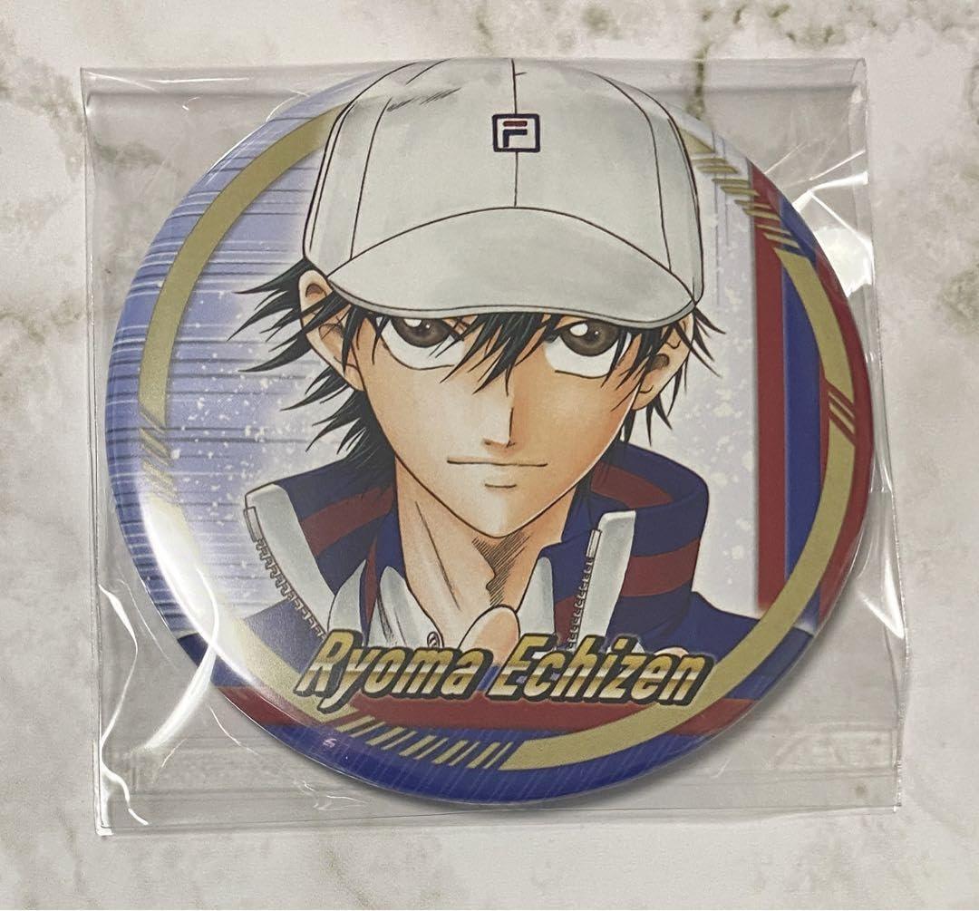 原画展テニプリ越前リョーマ缶バッジ